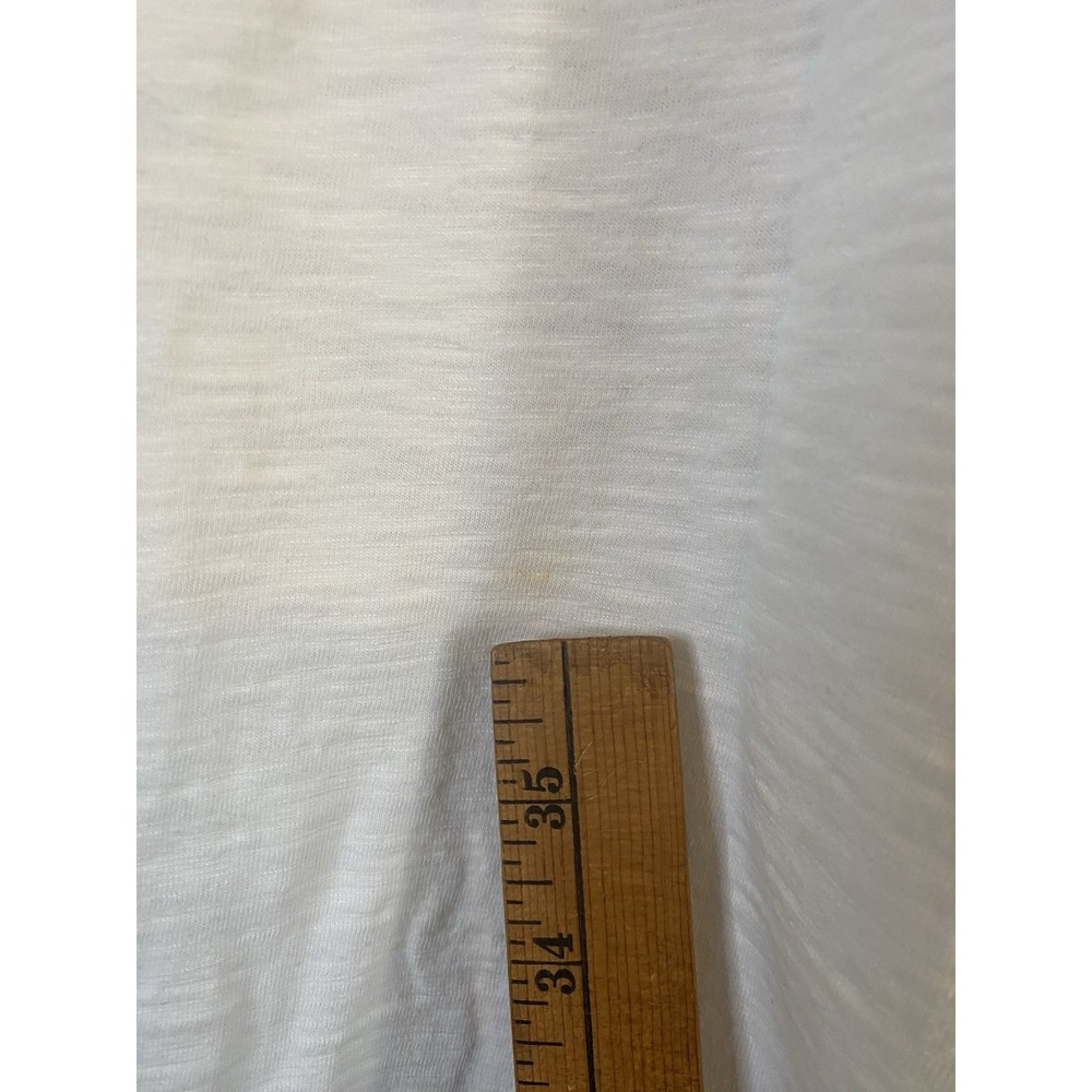 Chico's White Lavar Slightly Textured Top Size 1XL - Picture 5 of 8